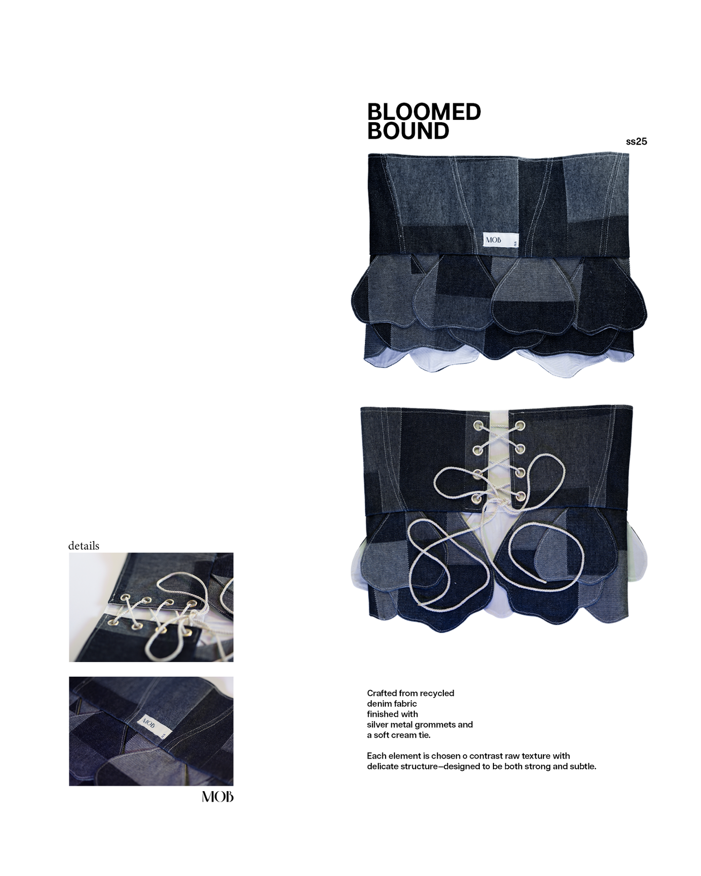 Bloomed Bound Belt