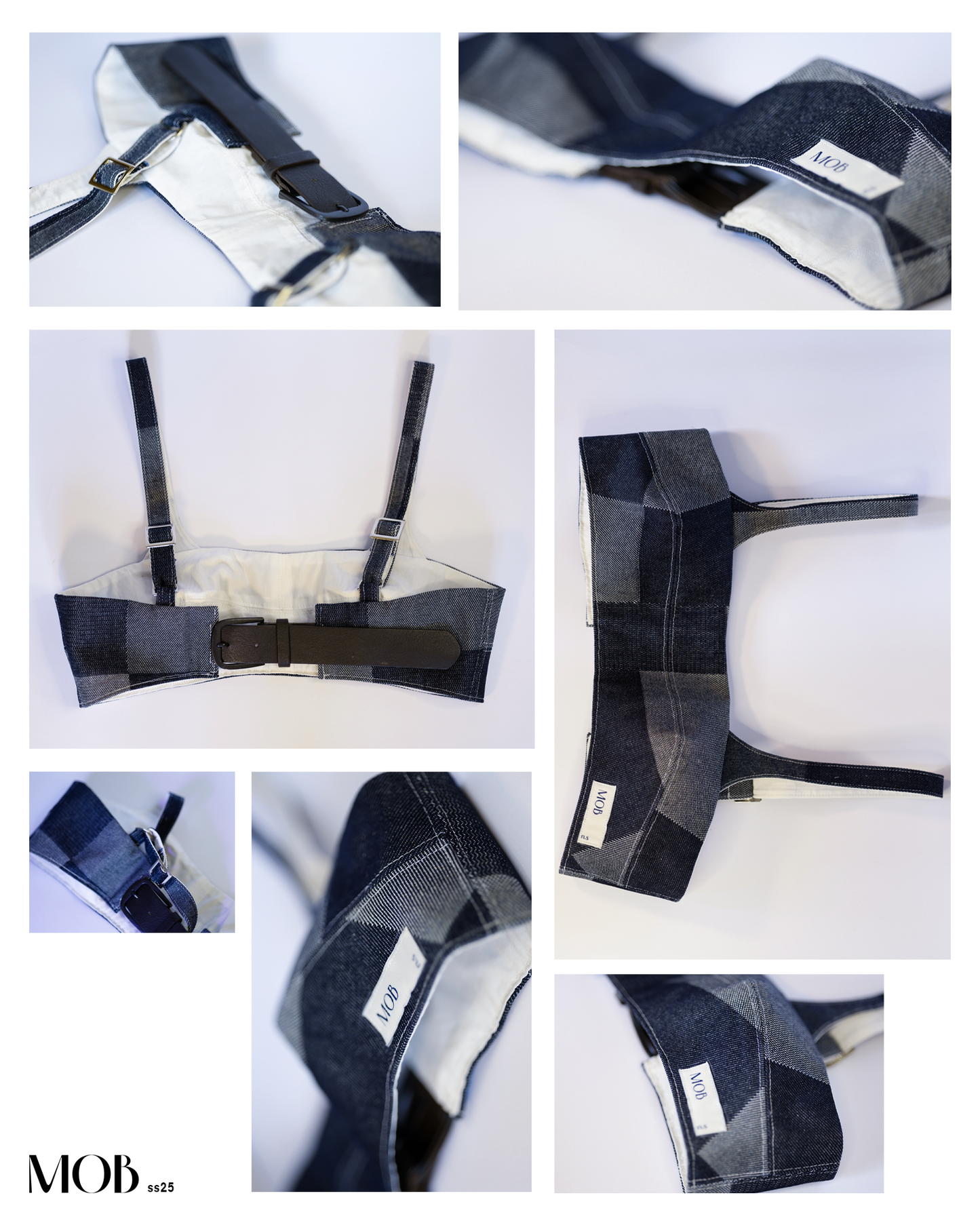 Blue Bound Bra Top